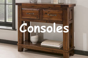 Consoles at Lakewood Furniture